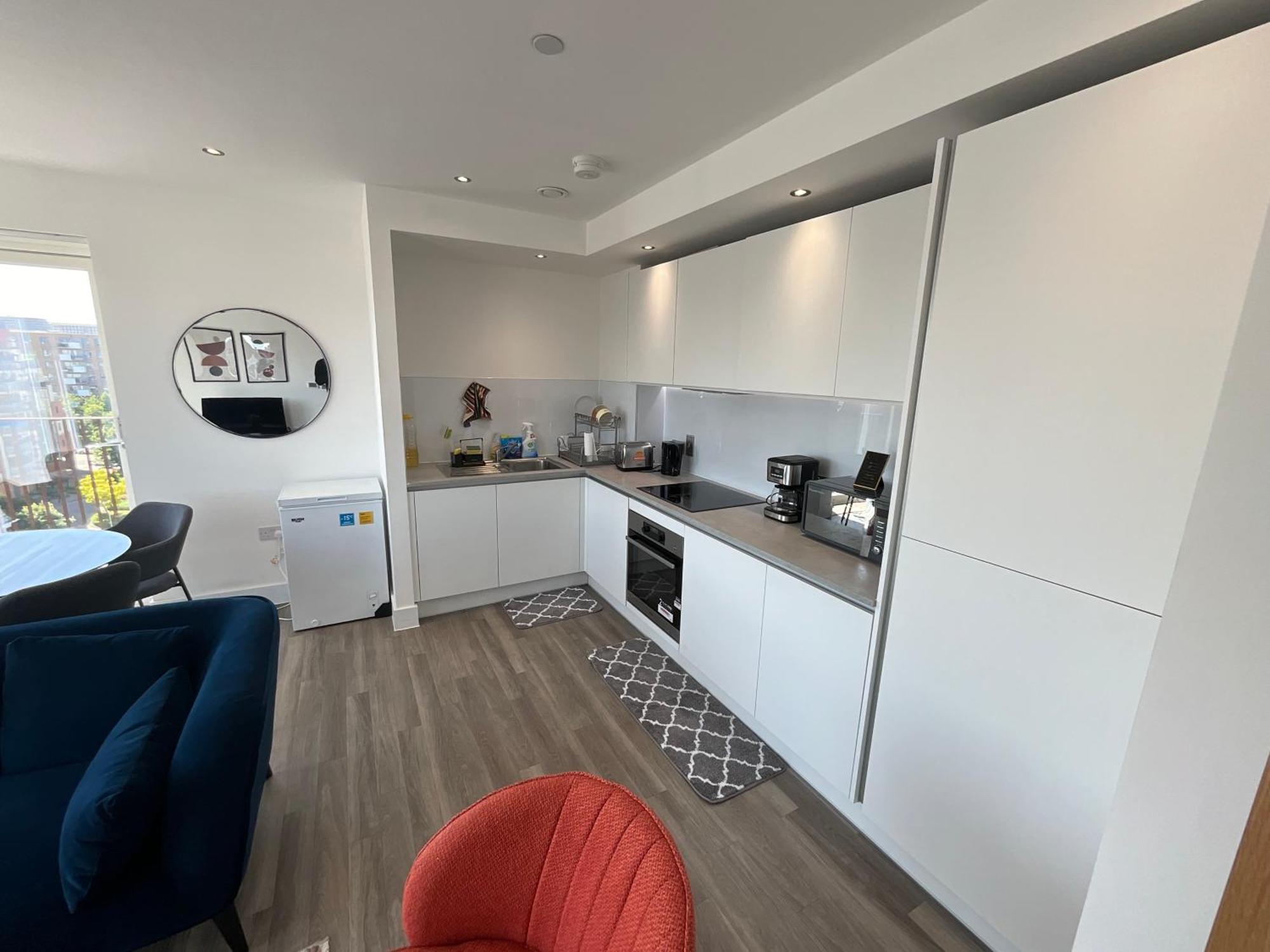 Deluxe Double Bed In Shared Apt Near Canary Wharf, City Airport & O2 Arena With Thames View London Eksteriør bilde